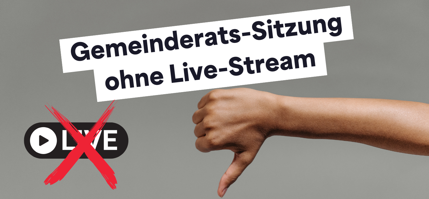 Gemeinderatssitzung ohne Livestream: Weiterhin breite Kritik an Bürgermeister und seiner Fraktion wegen fehlender Transparenz