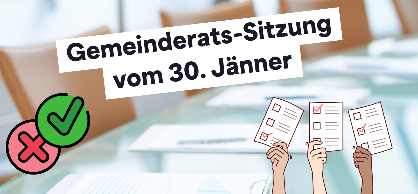 Gemeinderatssitzung vom 30.01.2025